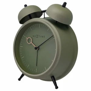 boutique NeXtime Réveil Classique Golden Hour Vert Olive – Réveils 7