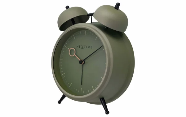 boutique NeXtime Réveil Classique Golden Hour Vert Olive – Réveils 3