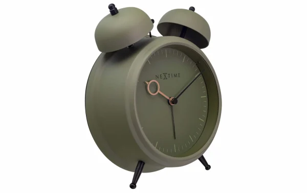 boutique NeXtime Réveil Classique Golden Hour Vert Olive – Réveils 4