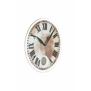 NeXtime Horloge Murale Romana Ø 43 Cm Blanc – Horloge Murale Prestation Et Rapide 9