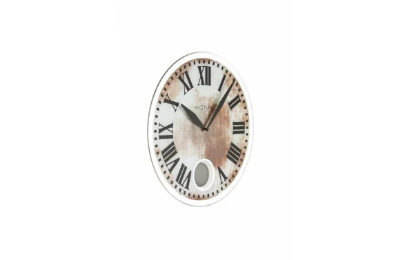 NeXtime Horloge Murale Romana Ø 43 Cm Blanc – Horloge Murale Prestation Et Rapide 4