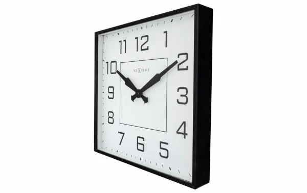 NeXtime Horloge Murale Be Square Avec Chiffres Arabes 35 X 35 Cm – Horloge Murale en ligne officielle 3