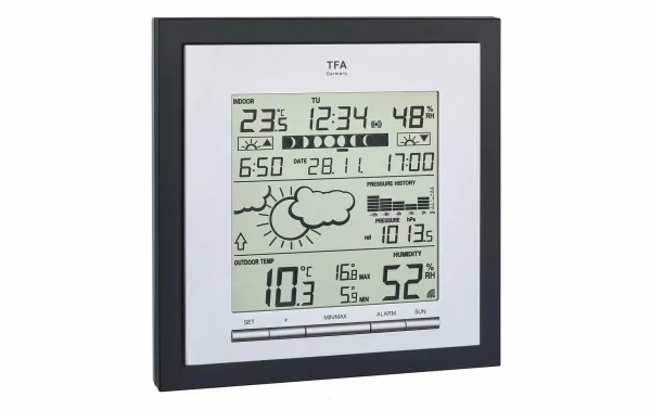 TFA Dostmann Station Météo Linea Plus 35.1144.01.IT – Stations Météo Top ventes 1