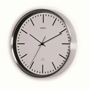 Horloge Murale MAULfly Ø 30 Cm Argenté/Blanc – Horloge Murale magasin pas cher 7