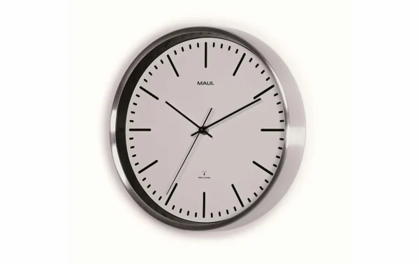 Horloge Murale MAULfly Ø 30 Cm Argenté/Blanc – Horloge Murale magasin pas cher 3