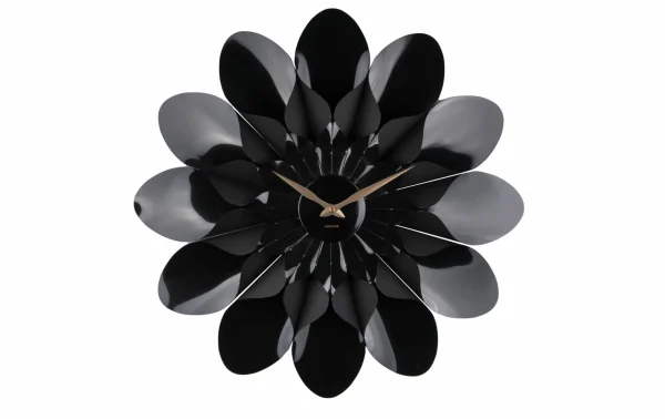 KARLSSON Horloge Murale Flower Ø 60 Cm, Noir – Horloge Murale Officielle 1