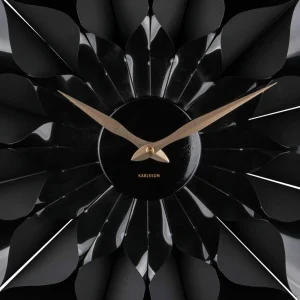 KARLSSON Horloge Murale Flower Ø 60 Cm, Noir – Horloge Murale Officielle 7