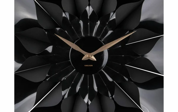 KARLSSON Horloge Murale Flower Ø 60 Cm, Noir – Horloge Murale Officielle 3