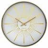 NeXtime Horloge Murale Excentric Ø 40 Cm, Doré/Blanc – Horloge Murale boutique en ligne 8