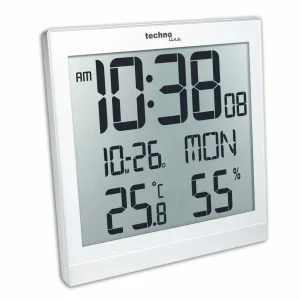 Technoline Horloge Murale Radio WS8015 Blanc – Horloge Murale REMISE allant 7