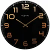 NeXtime Horloge Murale Classy Large Ø 50 Cm Cuivre/Noir – Horloge Murale marque moins cher 5