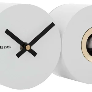 boutique en ligne KARLSSON Horloge Murale Coucou Blanc Mat – Horloge Murale 9