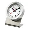 Mondaine Horloge De Bureau Avec Aimant Ø 5 Cm, Argenté/Blanc – Horloge Murale Livraison internationale 13