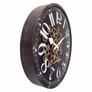 NeXtime Horloge Murale Henry Brun Fonce, 50 Cm – Horloge Murale mode 7