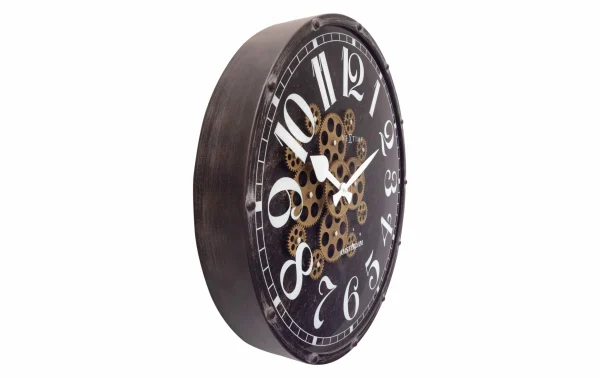 NeXtime Horloge Murale Henry Brun Fonce, 50 Cm – Horloge Murale mode 3