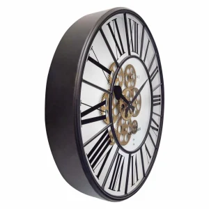 NeXtime Horloge Murale William Beige / Marron, 50 Cm – Horloge Murale qualité supérieure 7