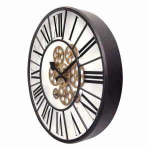 NeXtime Horloge Murale William Beige / Marron, 50 Cm – Horloge Murale qualité supérieure 9