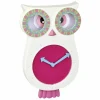 TFA Dostmann Pendule Pour Enfants Lucy 33,2 X 20,7 Cm, Rose/Blanc – Horloge Murale beauté 7