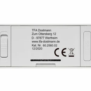 TFA Dostmann Réveil Radio-piloté Twist Blanc – Réveils bas prix 9