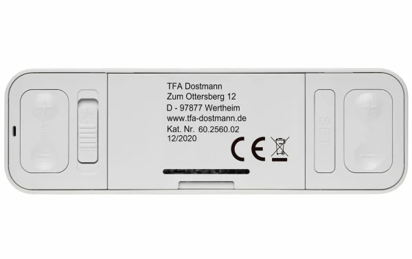 TFA Dostmann Réveil Radio-piloté Twist Blanc – Réveils bas prix 4