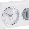 Present Time Horloge Murale Nostalgie 17 X 11 Cm, Blanc – Horloge Murale soldes en ligne 5